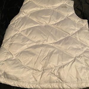 White North Face Vest